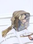 Retro Print Tassel Shoulder Bag