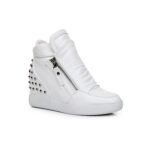 Comfortable Height Increasing Studded Hidden Heel Sneaker
