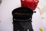 Quilted Jacket-Style Chain Shoulder Bag