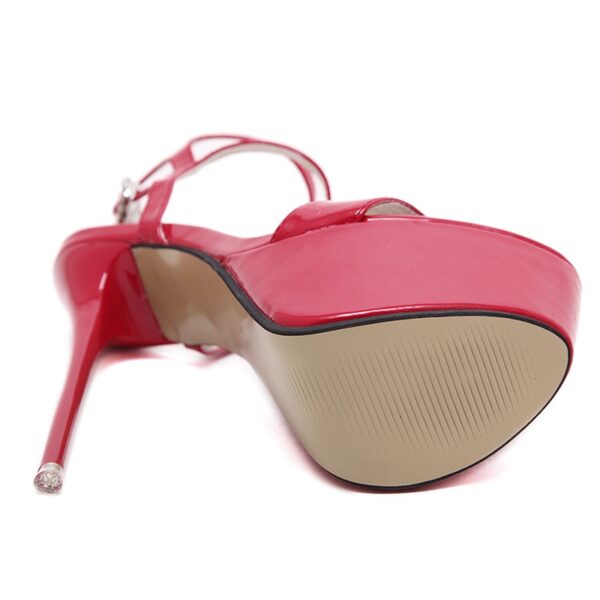 Sexy Platform Thin Ultra High Heels Stiletto Sandals 4 1091