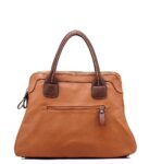 Chic Ribbon Detail Retro Leather Bag
