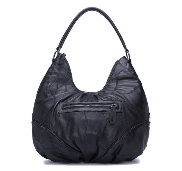 Luxurious Studded Genuine Leather Shoulder Bag 3 1314