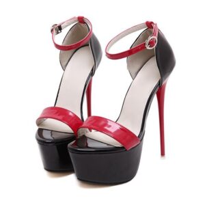 Sexy Ultra High Platform Slim Heel Stiletto Sandals