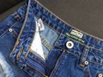 Fringed Mini Denim Cotton Shorts