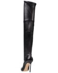 Elegant Knee High Stiletto Leather Boots