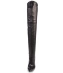 Elegant Knee High Stiletto Leather Boots