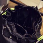 Curved Strap Premium Leather Travel Bag