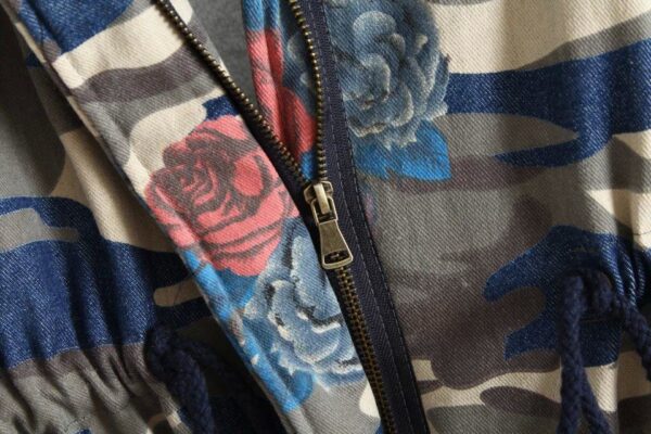 Tactical Camouflage Hooded Cotton Parka Unisex Jacket 2 5146