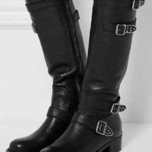 15279 black knee high boot models