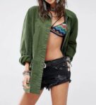 Vintage Floral Embroidered Retro Denim Jacket