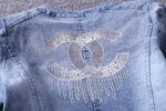 Unique Slim Fit Style Embroidered Denim Jacket