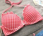 Vibrant Red 4 Piece Bikini and Shorts Beach Set
