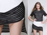 Two-Piece Short Sleeve Top Midi Skirt Set