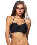 Chic Black Halter Neck Low Rise Bikini Set