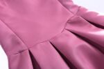 Chic Pink Summer Midi Dress