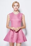 Chic Pink Summer Midi Dress