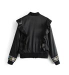 Timeless Retro Floral Embroidered Artisan Jacket