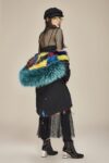 Luxurious Multi-Color Fox Fur Lined Raccoon Hooded Parka Coat