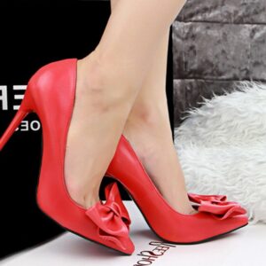 Ribbon Detail Pointed Stiletto Heels
