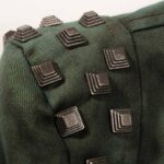 Edgy Rivet Detail Denim Jacket