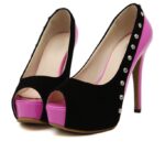 Platform High Heel Pointed Stiletto Shoes