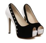 Platform High Heel Pointed Stiletto Shoes