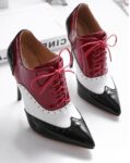 Sleek Pointed Toe Patent Stiletto Pumps