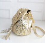 Punk Decorated Vegan Leather Skull Backpack