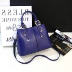 Luxury Real Leather Zipper Shoulder Hand Bag