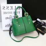 Luxury Real Leather Zipper Shoulder Hand Bag