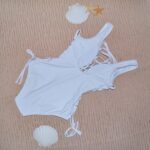 Sexy Criss-Cross Strap One-Piece Swimsuit