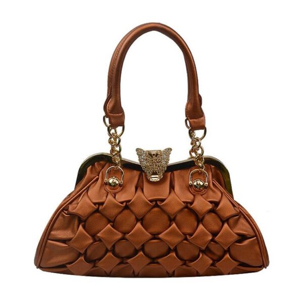 Diamond Butterfly Genuine Leather Handbag 4 033