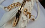 Diamond Butterfly Genuine Leather Handbag