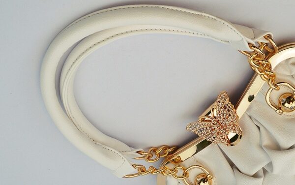 Diamond Butterfly Genuine Leather Handbag 7 033