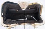 Diamond Butterfly Genuine Leather Handbag