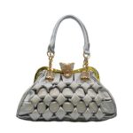 Diamond Butterfly Genuine Leather Handbag