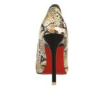 Exotic Snake Print Stiletto Heels