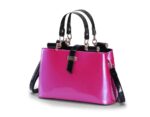 Elegant Patent Leather Chain Strap Shoulder Bag