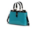 Elegant Patent Leather Chain Strap Shoulder Bag