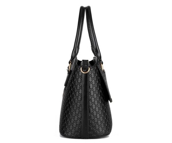 Luxury Embossed Genuine Leather Shoulder Tote Bag 8 464