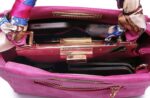 Scarf Detail Soft Leather Handbag