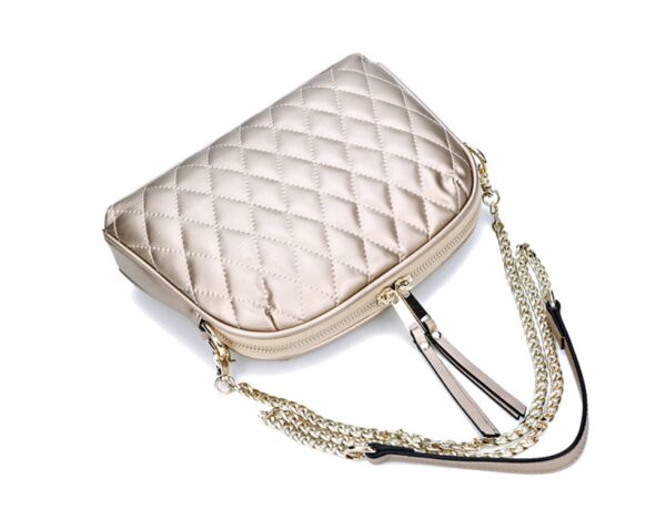 Quilted Chain Genuine Leather Bag 2 497
