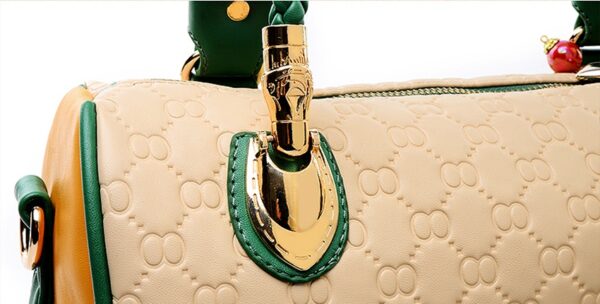 Embossed Leather Braided Bag – Soft & Plush 8 765