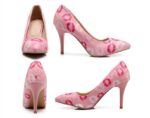 Bold Lip Print Stiletto Heels