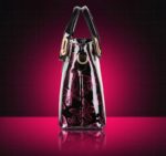 Romantic Butterfly Glossy Patent Clutch