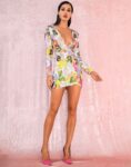 Dazzling Sequin Long Sleeve Mini Dress