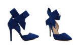 Romantic Bow Suede Stiletto