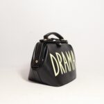 Glossy Leather Chic Shoulder Bag