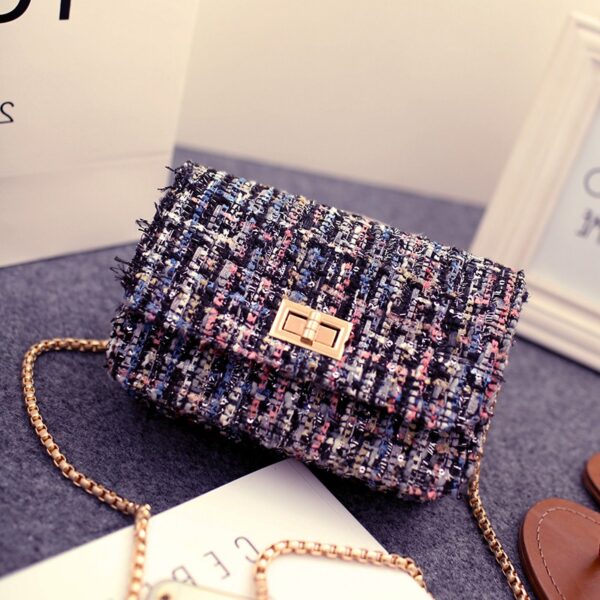 Gold Chain Mini Shoulder Bag 4 263