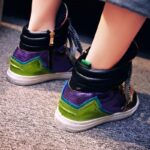 Vibrant Multicolor Hidden Heel Sneakers